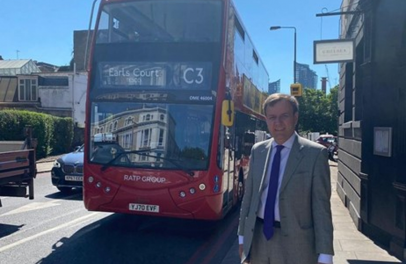 Greg Hands MP highlights that TfL finally release bus changes due